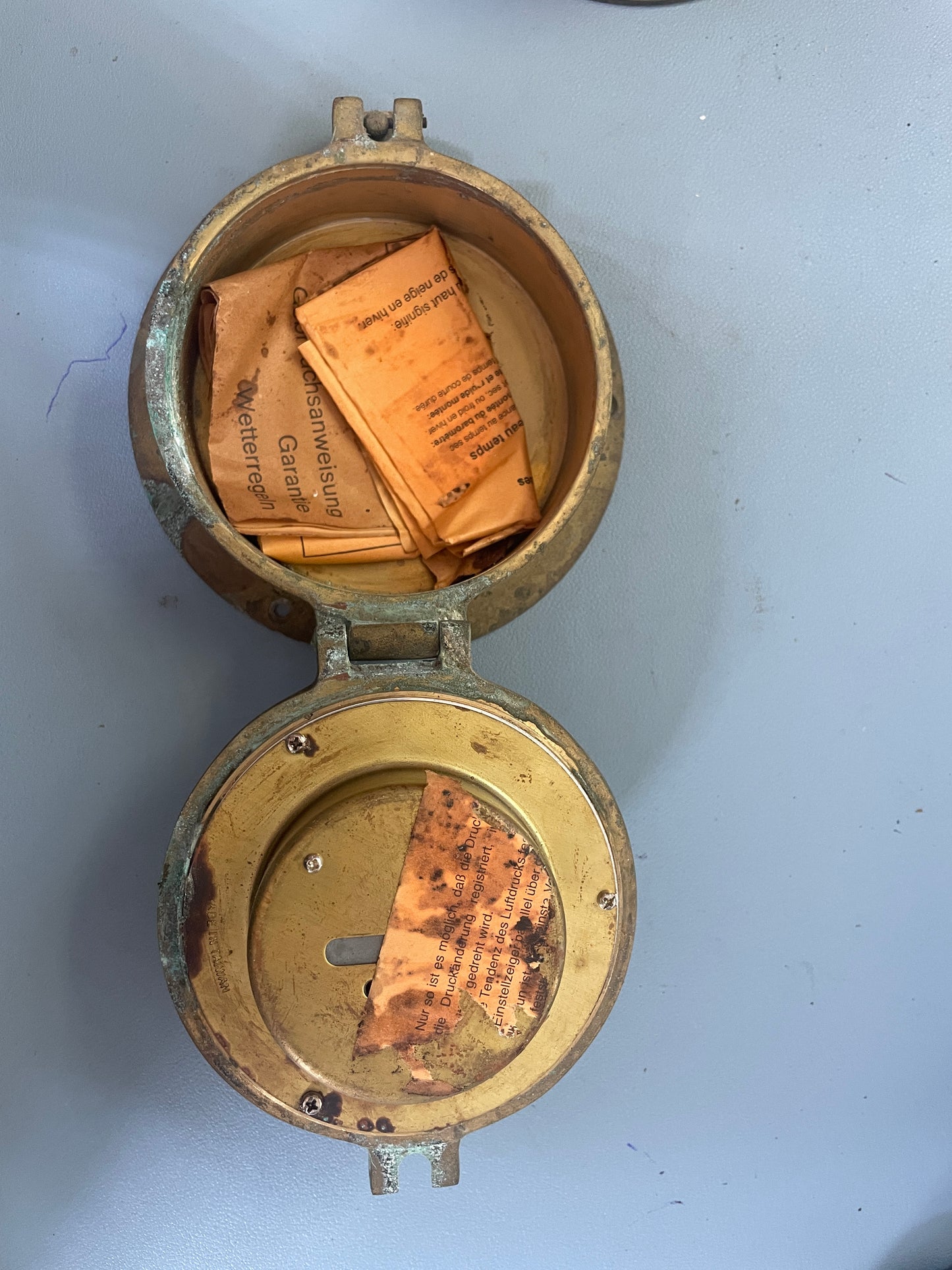 Plastimo Barometer - AS IS - 1934 Eisenhower 50'