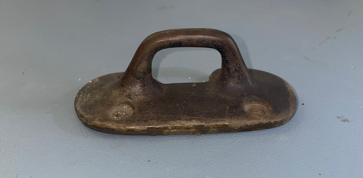 Rounded Rectangle Pad Eye - 1" x 5/8" Eye - 1934 Eisenhower 50'