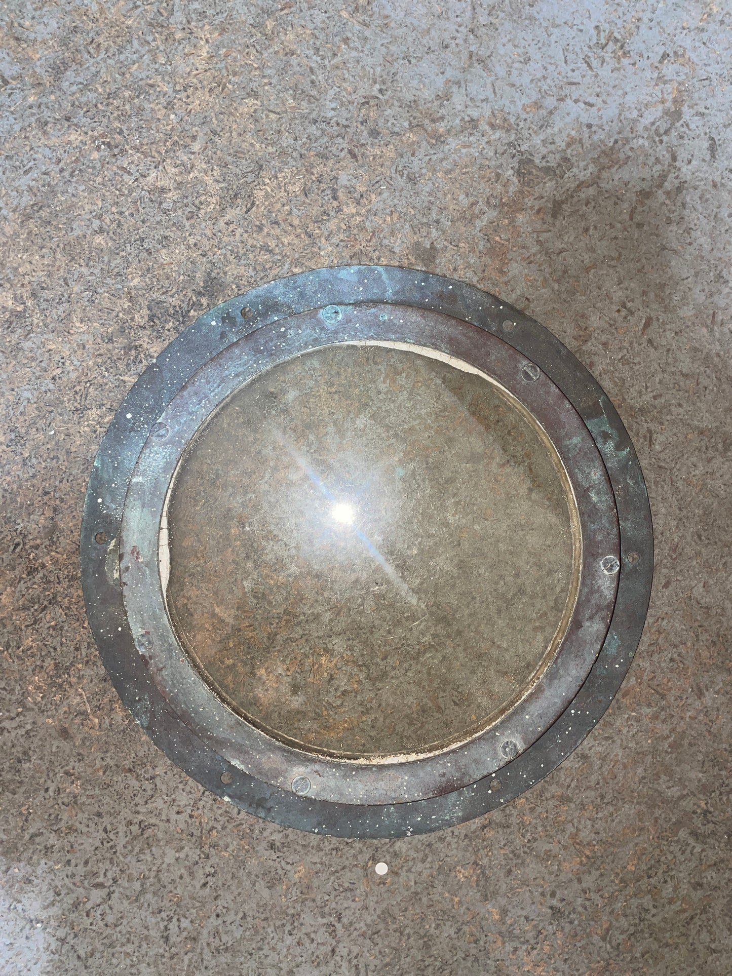 Fixed Bronze Portlight - 11 1/8" Total Length - 1934 Eisenhower 50'