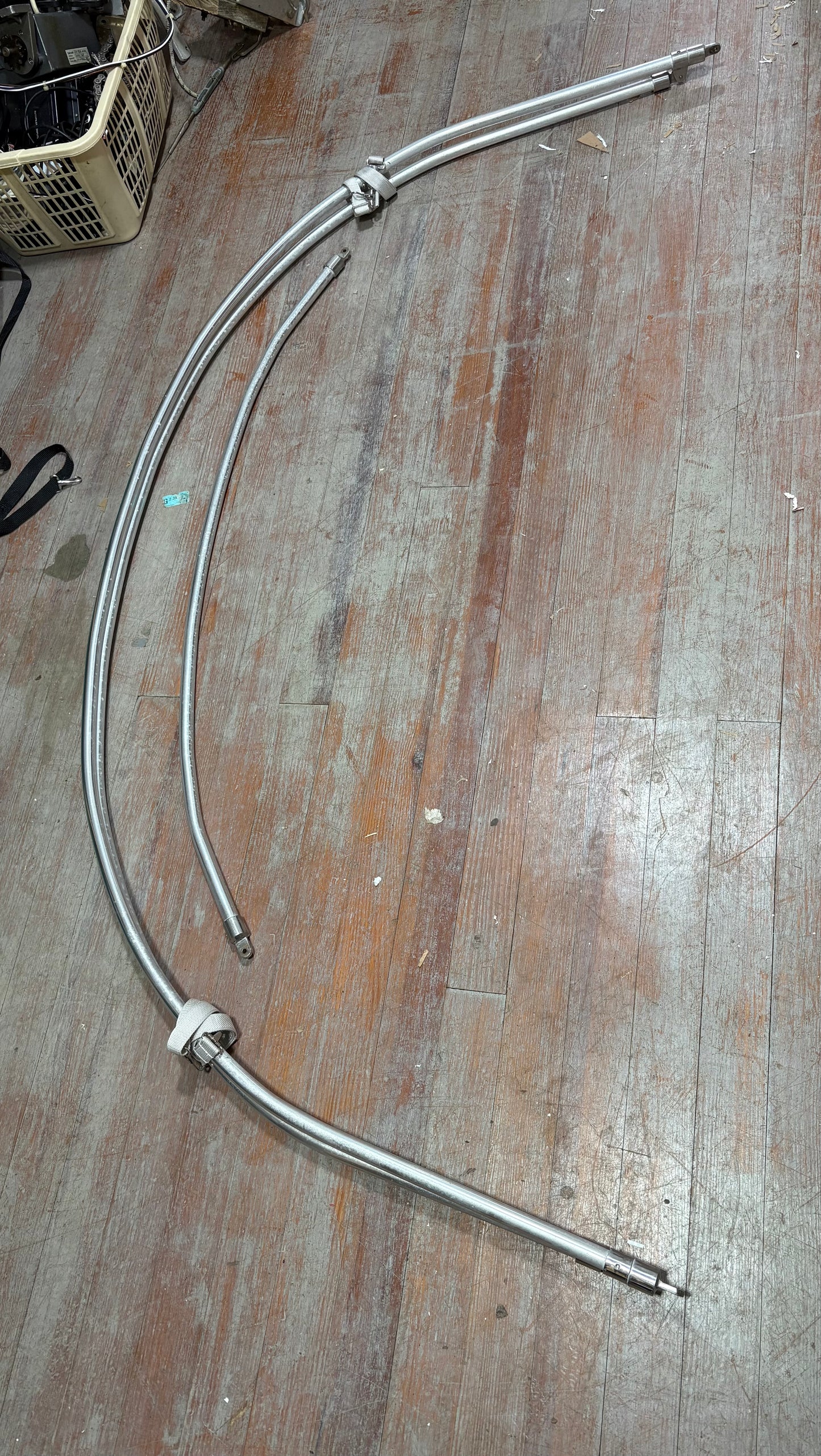 Aluminum Dodger with Green Canvas Whole Lot