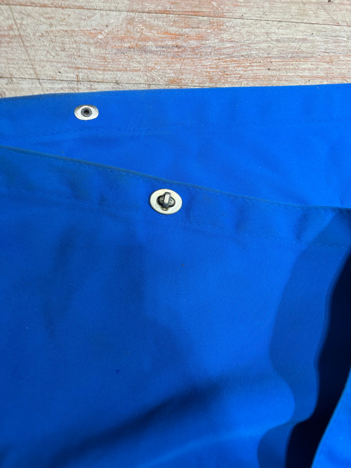 Blue Canvas Sail Cover 127" long