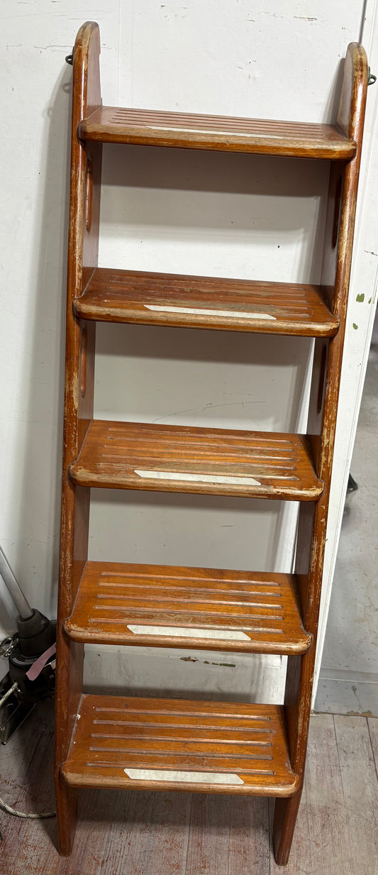 Teak 5 Step Companion Way Ladder from Rafiki 35