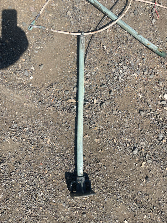 30" Solid Bronze Stanchion - 1934 Eisenhower 50'