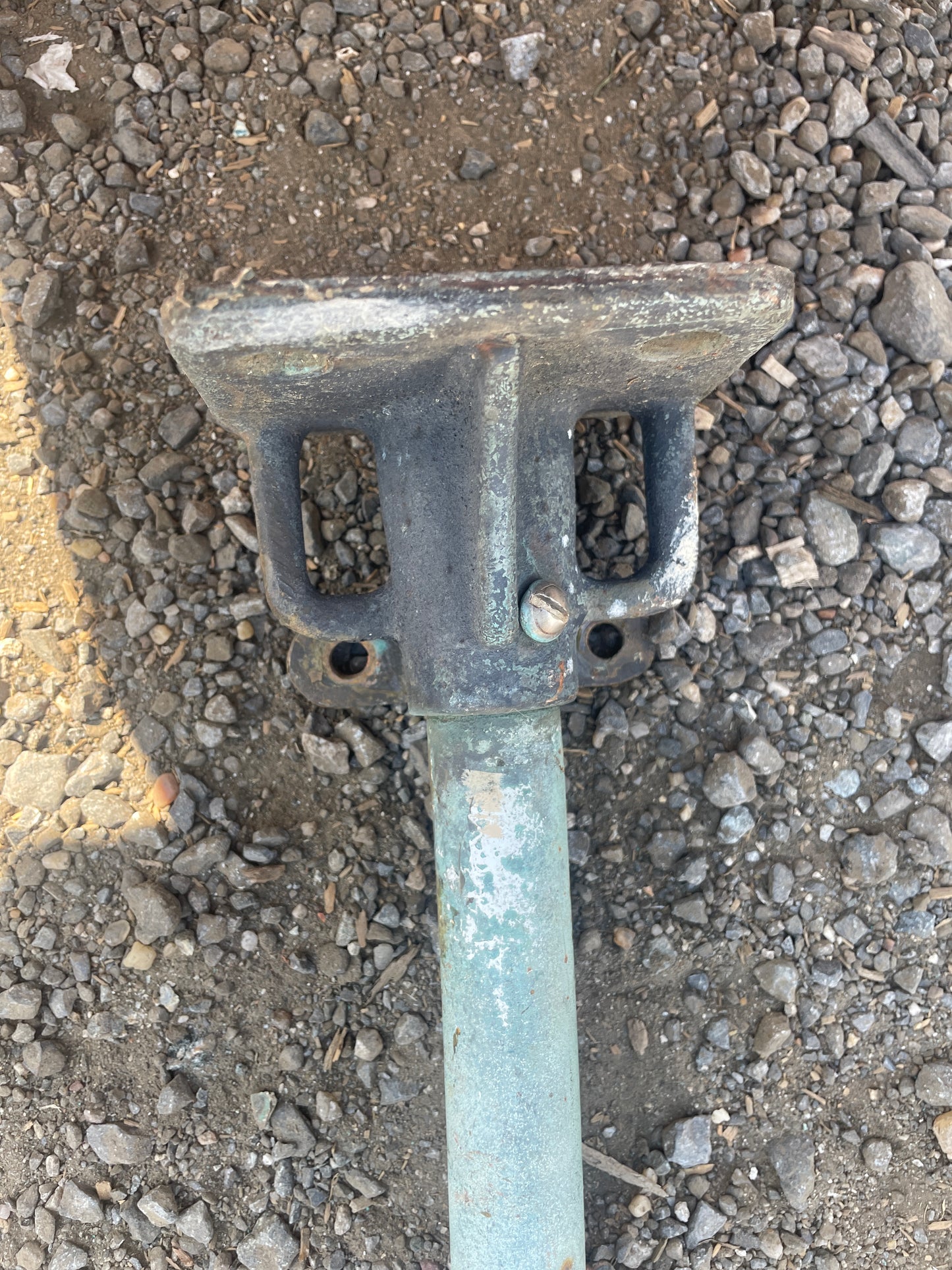 30" Solid Bronze Stanchion - 1934 Eisenhower 50'