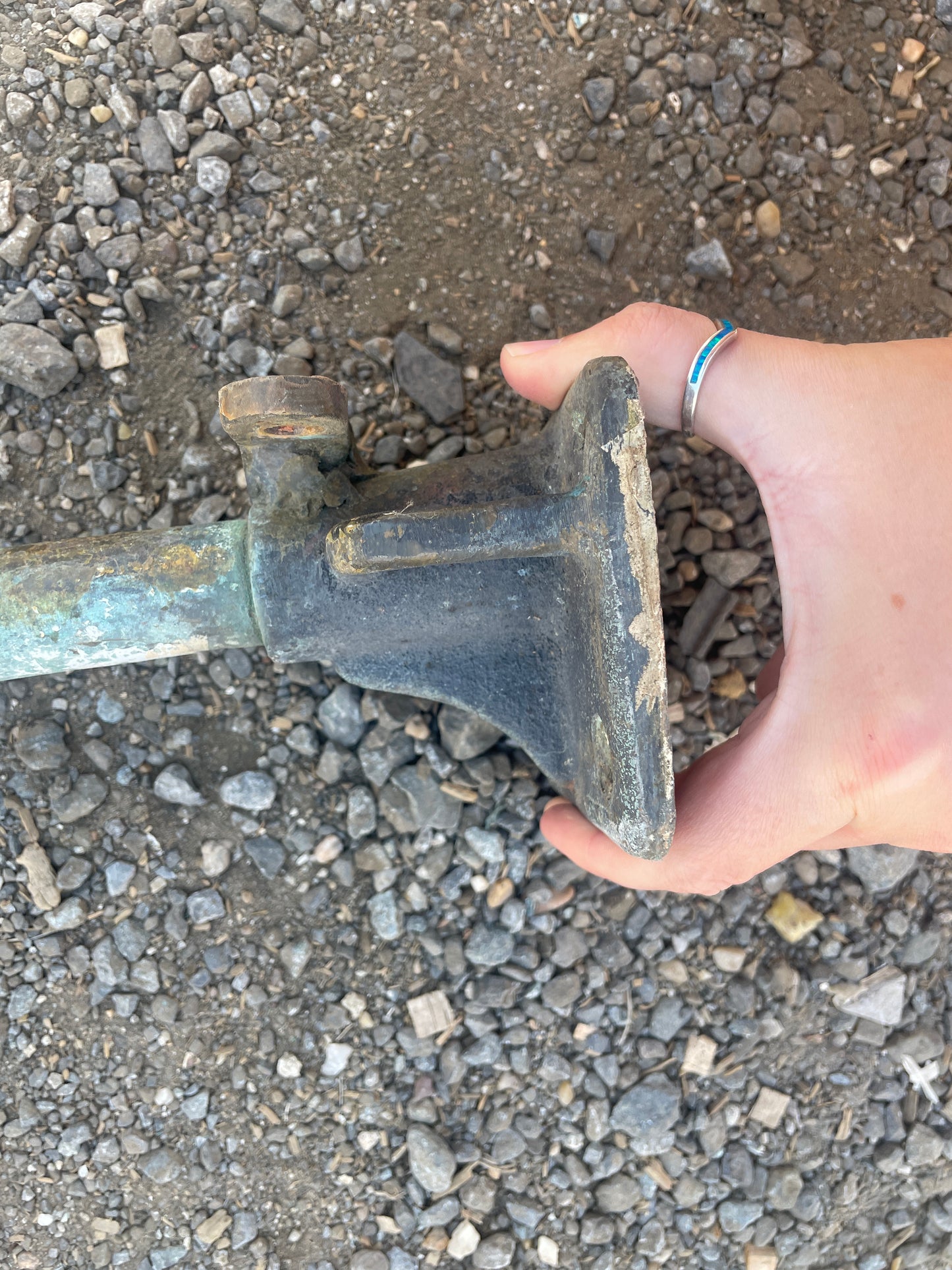 30" Solid Bronze Stanchion - 1934 Eisenhower 50'
