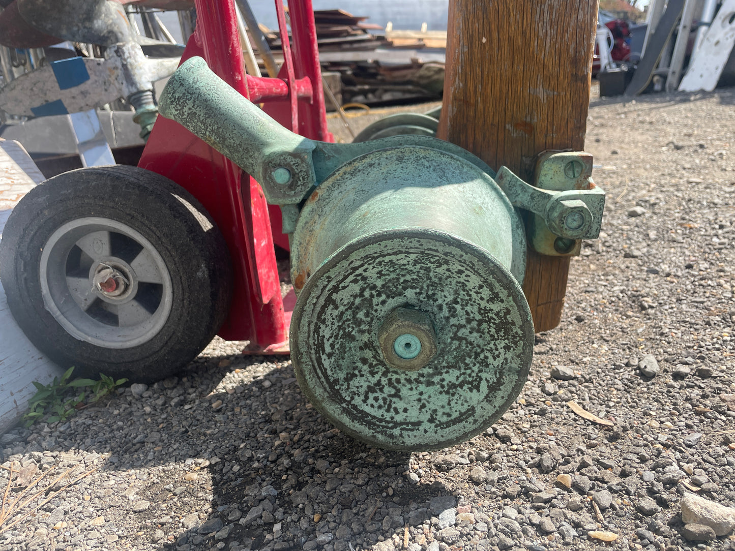Super Rare Vintage Bronze Moritz Windlass - 1/2" Chain Gypsy - 1934 Eisenhower 50'
