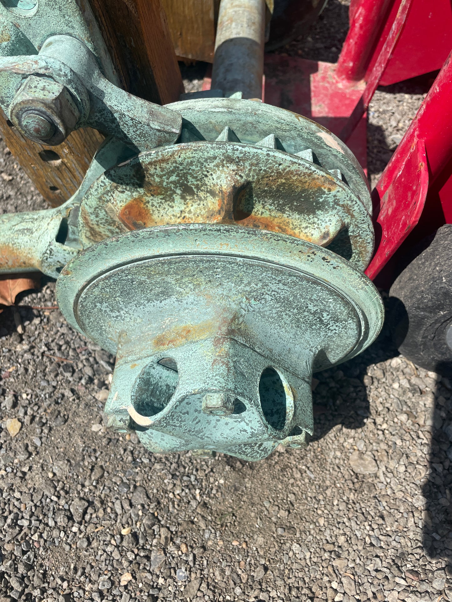 Super Rare Vintage Bronze Moritz Windlass - 1/2" Chain Gypsy - 1934 Eisenhower 50'