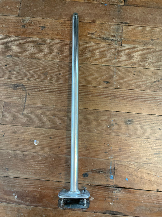 24 3/4” Single Lifeline Hole Stanchion Off An S2 7.9