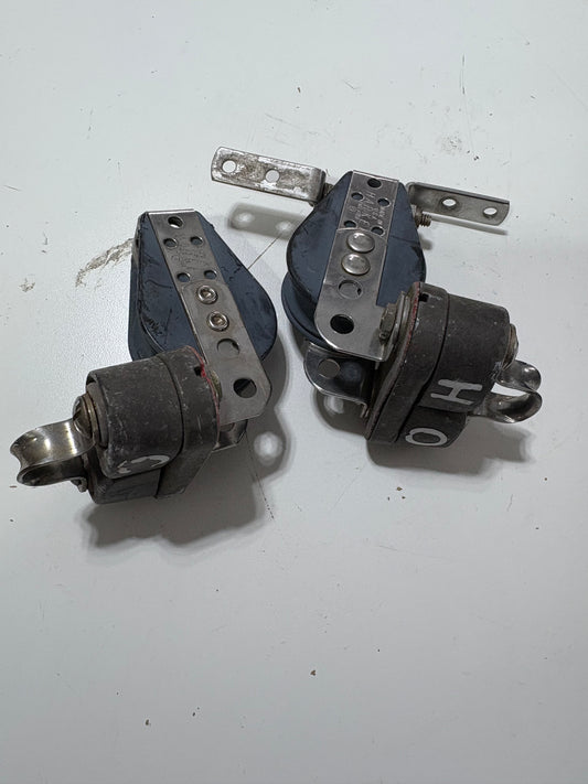 Harken Single Blocks with Cam Cleats (Pair)