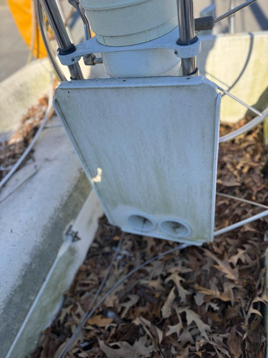 Poly Cockpit Table - 9.5" Pedestal Fitting - Pearson 27