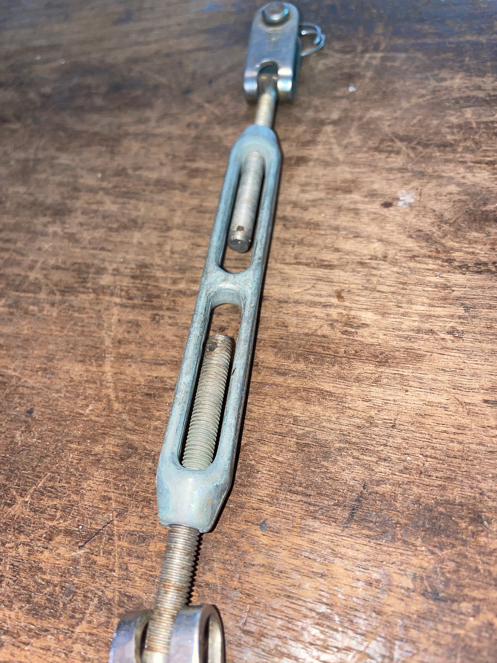 Small Open Bodied Turnbuckle 1/4” Pin Sailboat Parts