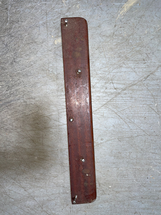 Rounded Edge Teak Trim 1964 Pearson Triton -- #200