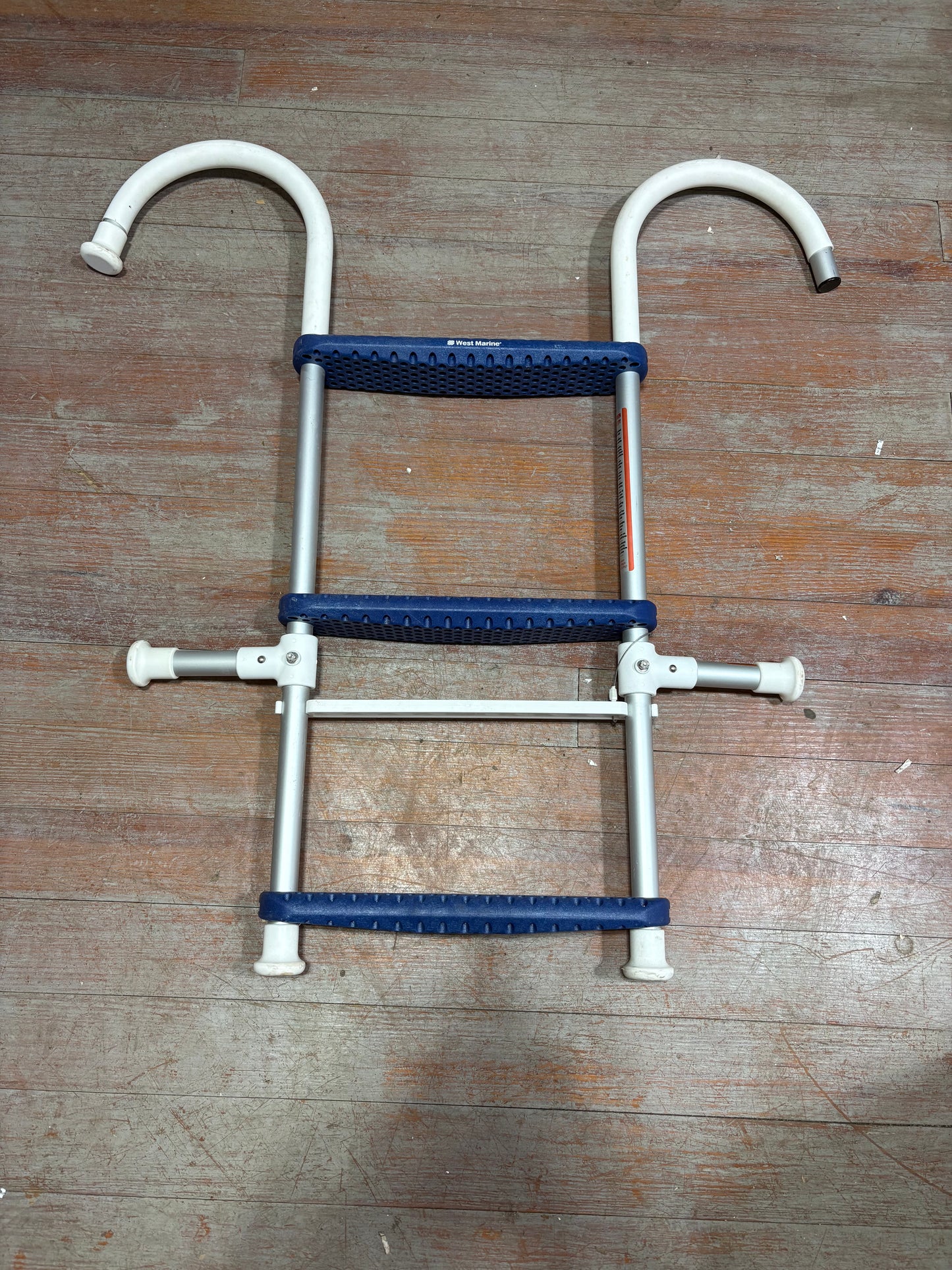 West Marine 3-Step 7" Hook Gunwale-Mount Boarding Ladder