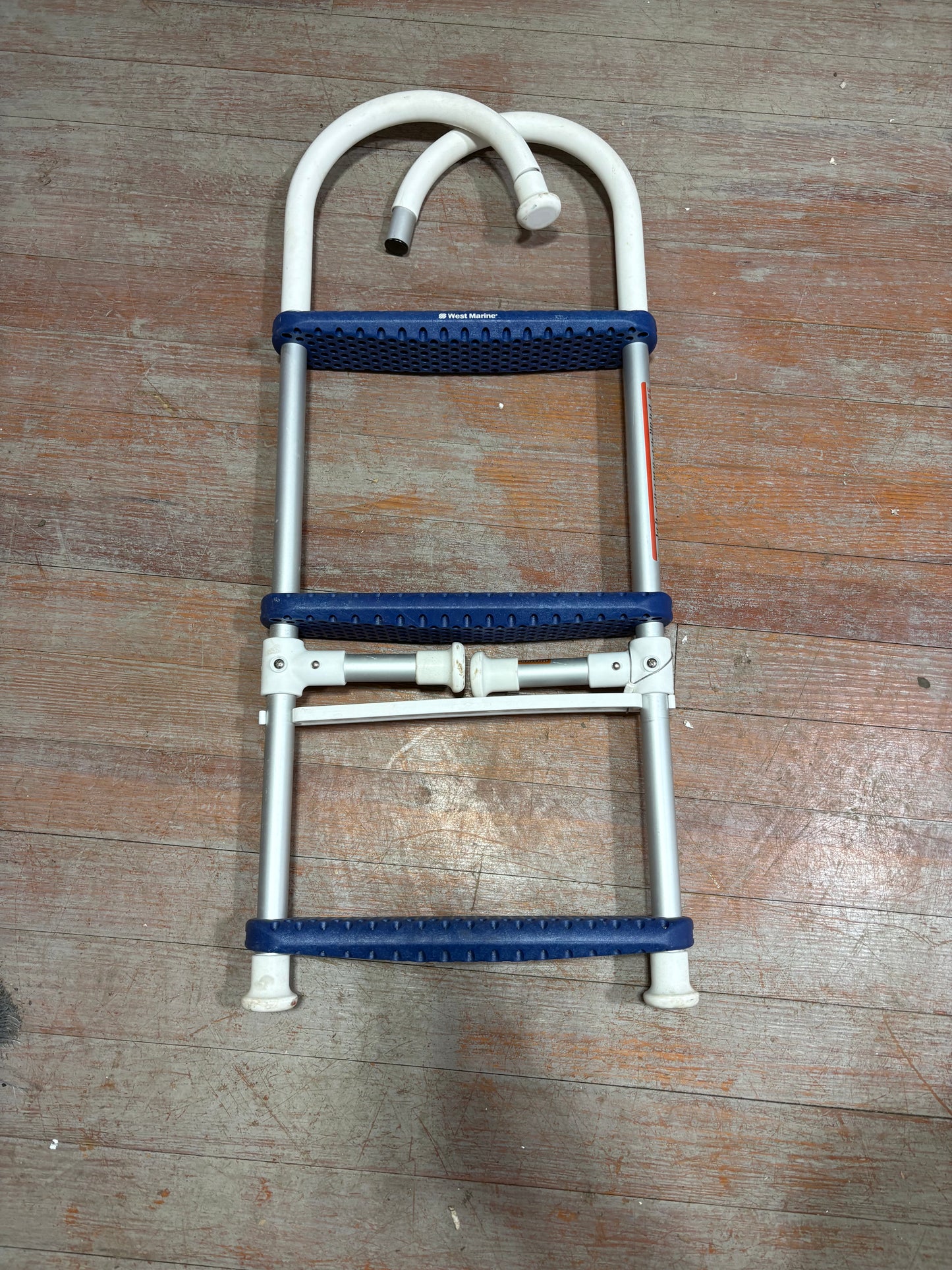 West Marine 3-Step 7" Hook Gunwale-Mount Boarding Ladder