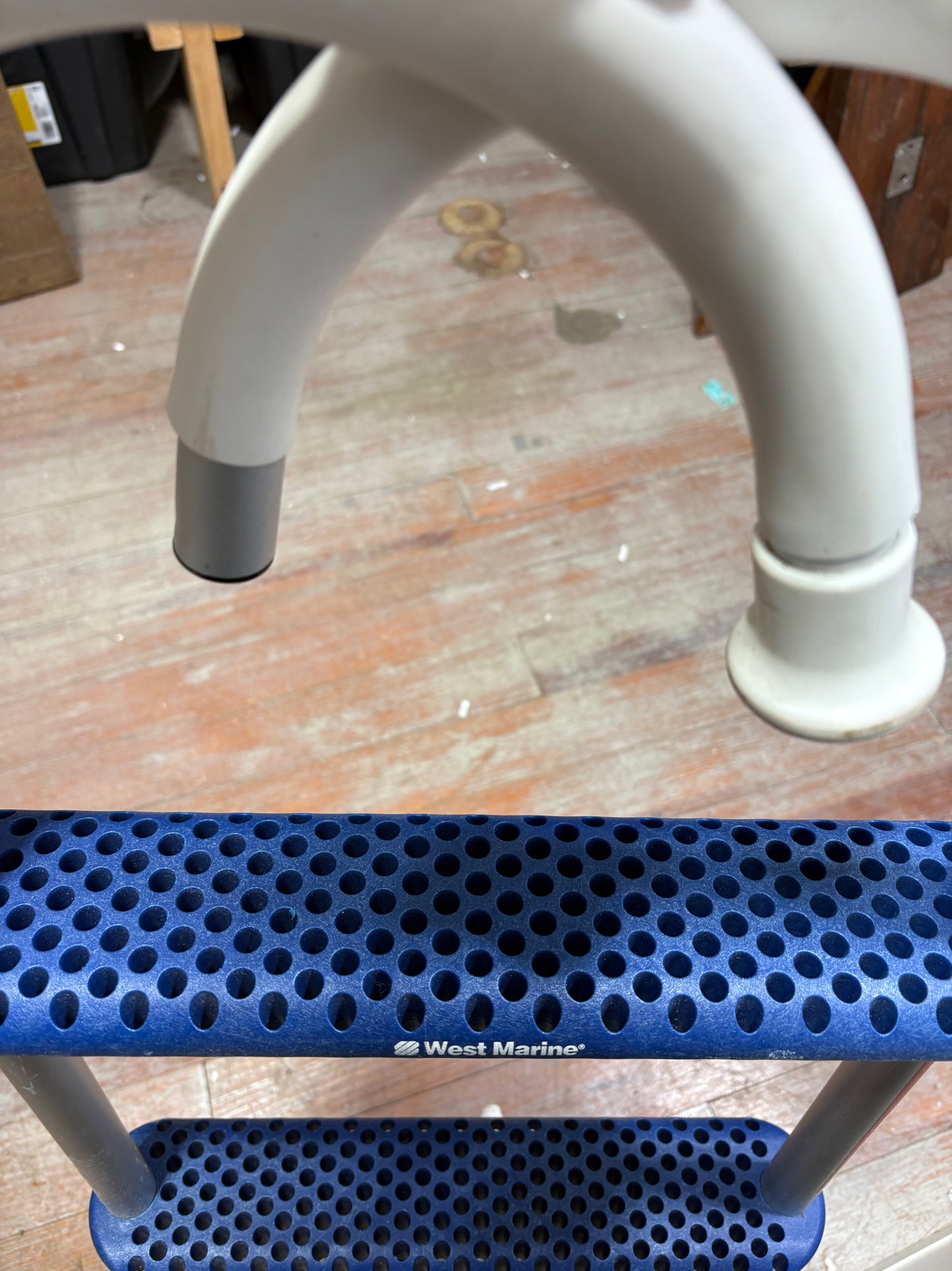 West Marine 3-Step 7" Hook Gunwale-Mount Boarding Ladder