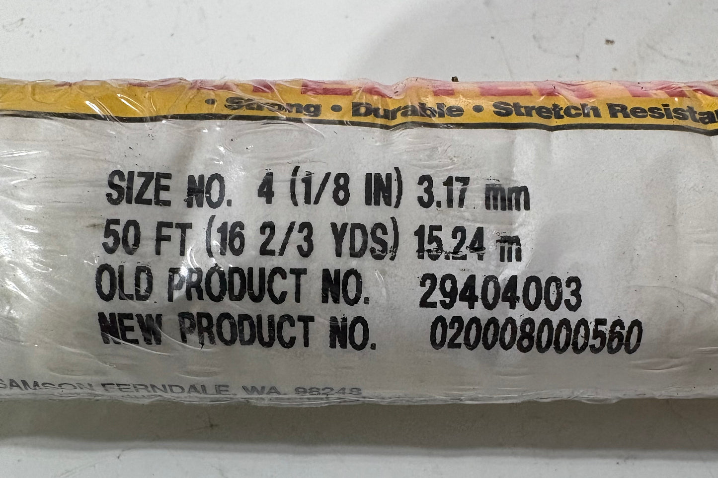 Samson Solid Braided Polyester Rope Size no 4