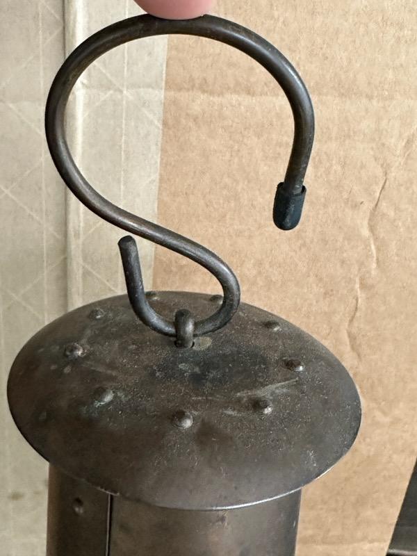 E. Thomas & Williams Hanging Oil Lamp