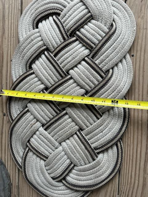 Authentic Locally Handmade Rope Mat