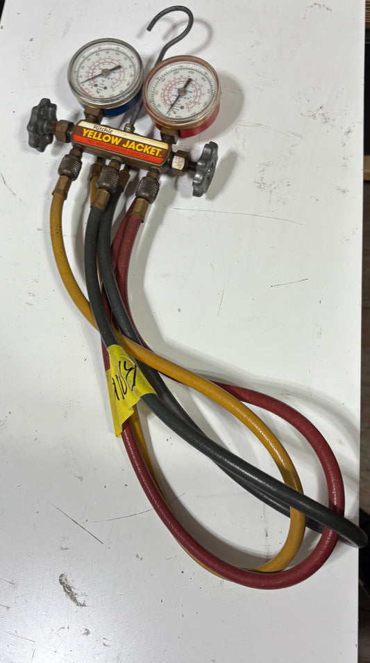 Ritchie Yellow Jacket Test Charging Manifold