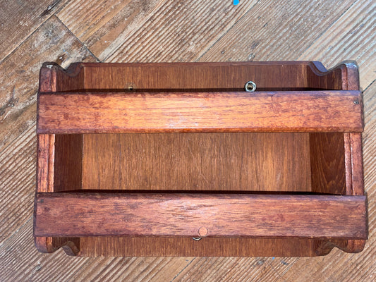 Teak Magazine Rack