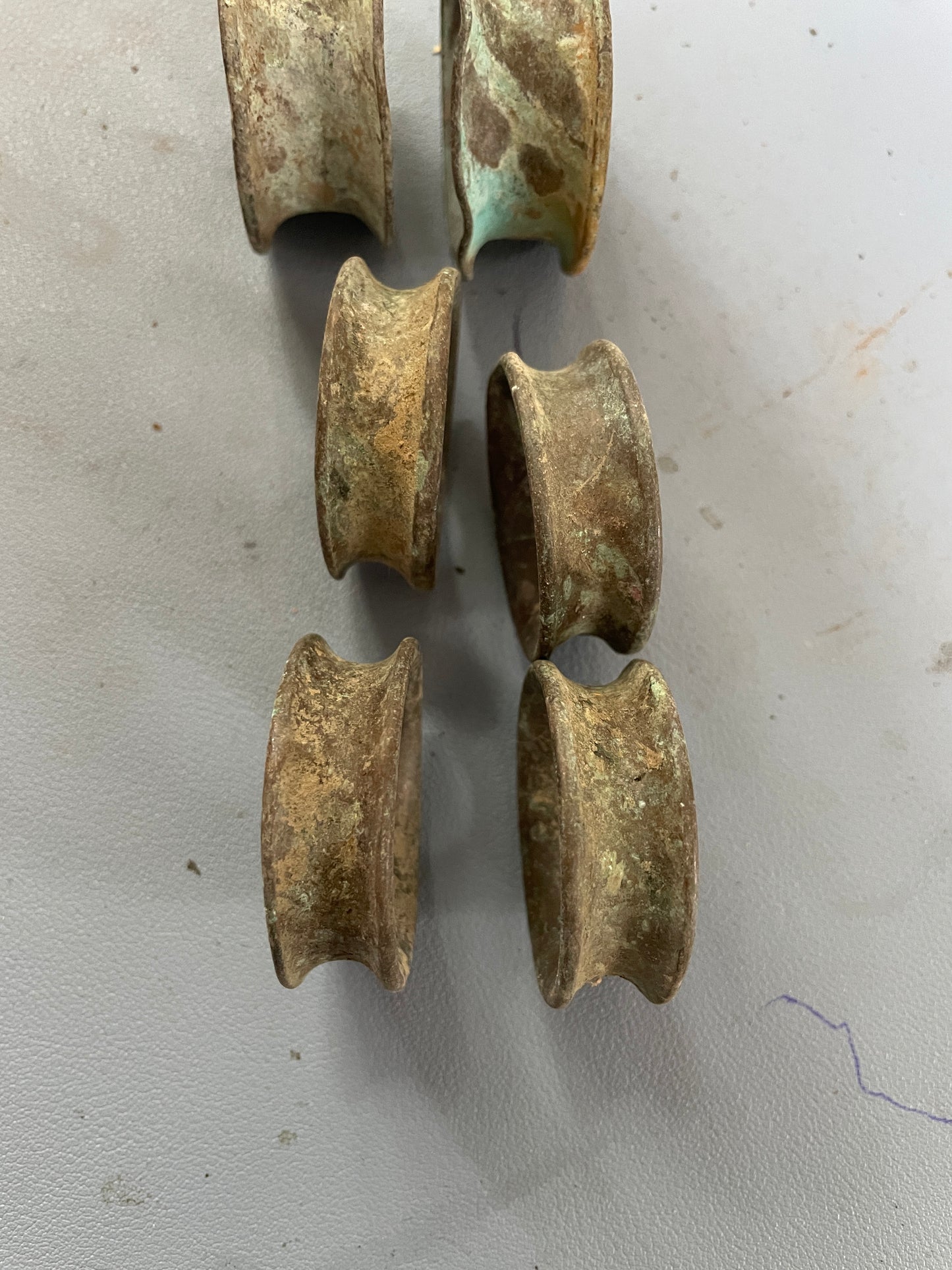 6 Bronze Sheaves - 1934 Eisenhower 50'