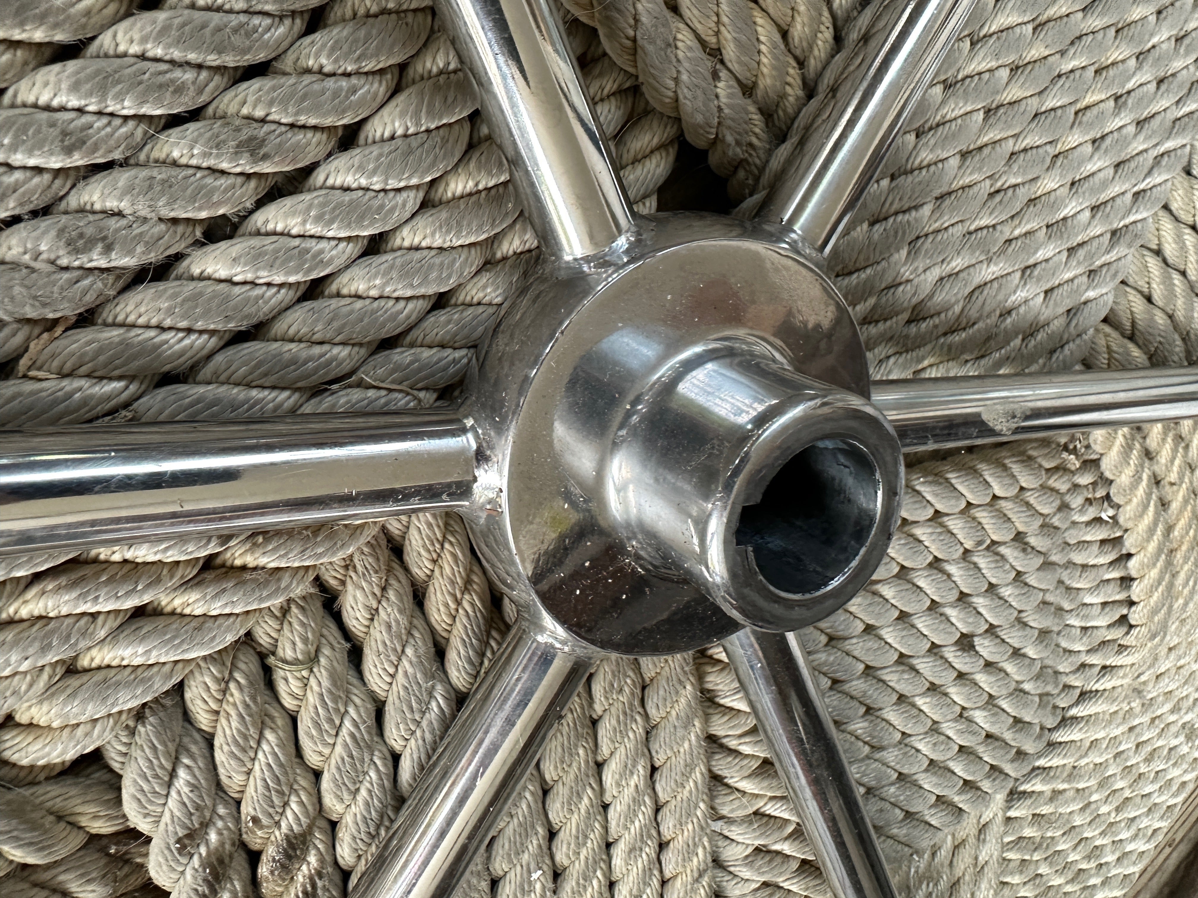 36” Yacht Specialties Destroyer Wheel W/ 1” Keyed Bore Sailboat Parts