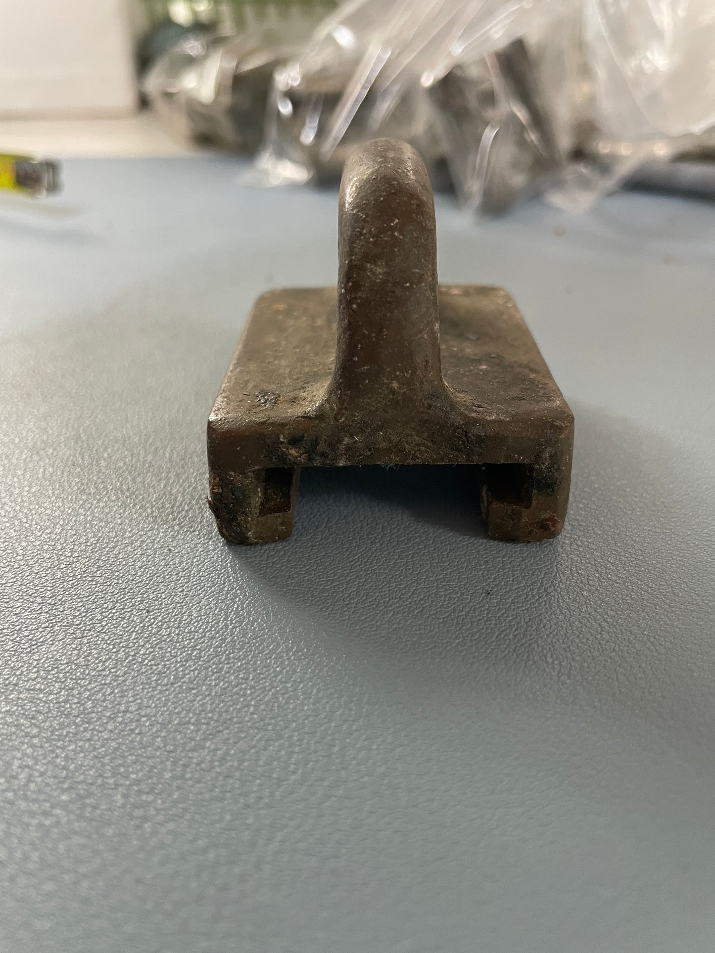 Large Bronze Track Car - 1 1/4" Track Diameter