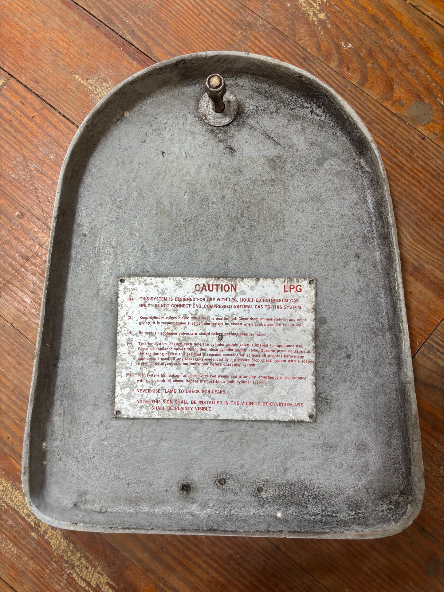 Fiberglass Anchor Locking Door OFF ALBERG 30 #180