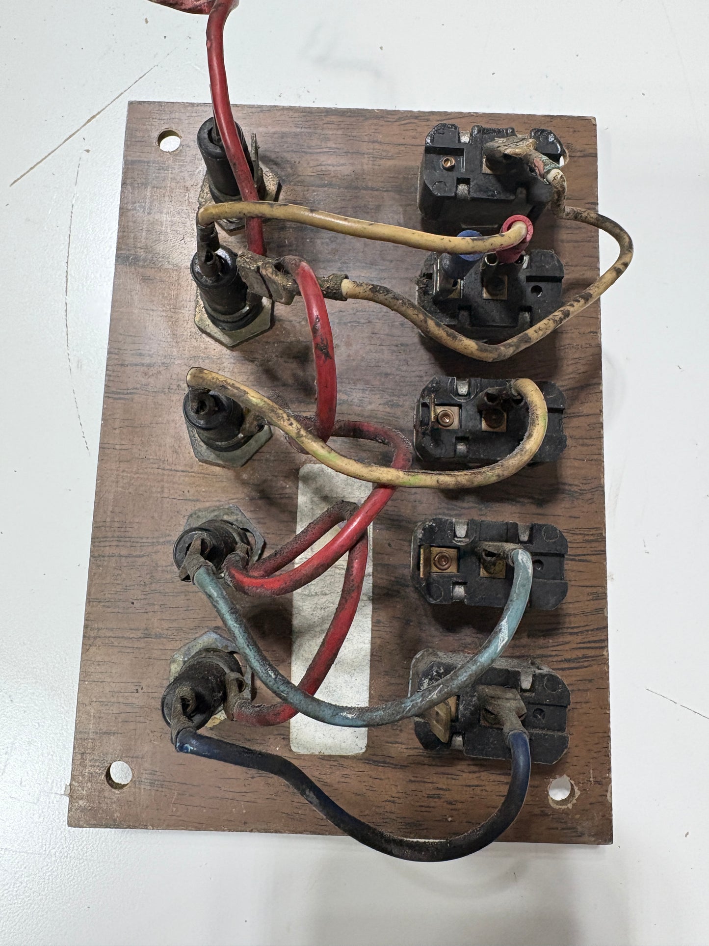 Electric Panel from C&C 30, 5 Switches