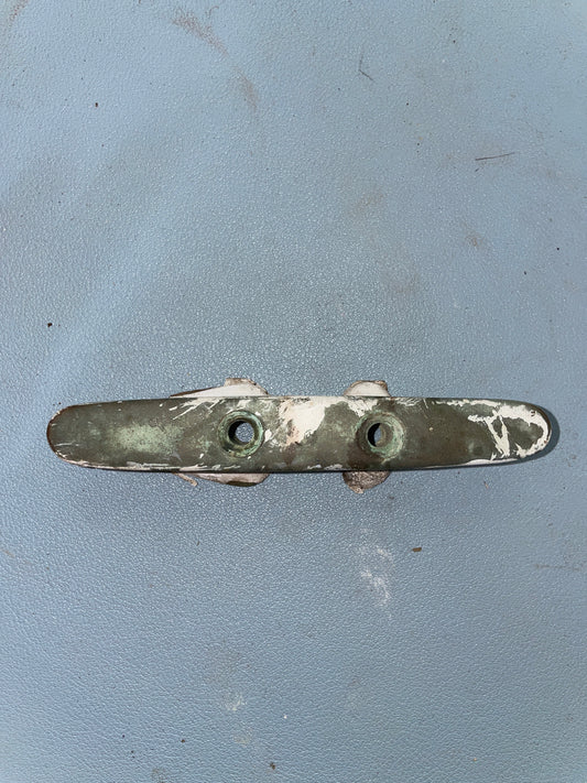 4 1/4" Bronze Cleat - ALL HAVE THIS CAULK ON THEM - 1934 Eisenhower 50'