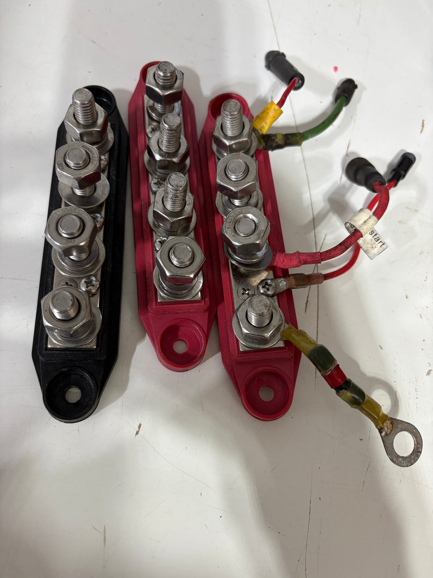 Lot of 4 Point Terminal Busbars (3 total)