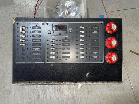 Blue Sea Systems AC & DC Panel With Battery Disconnect Switches