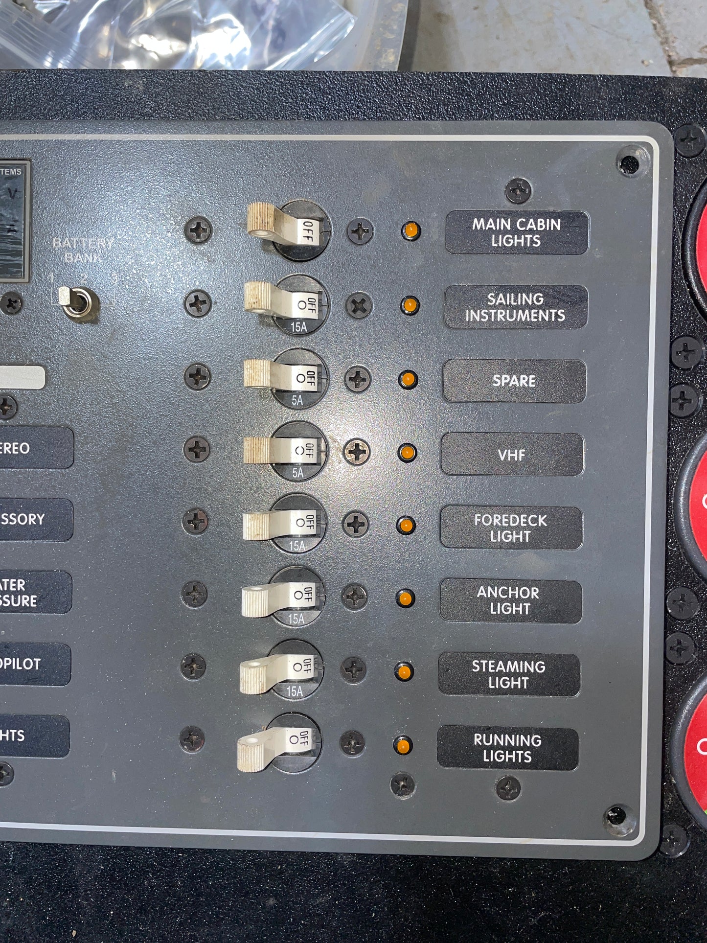 Blue Sea Systems AC & DC Panel With Battery Disconnect Switches