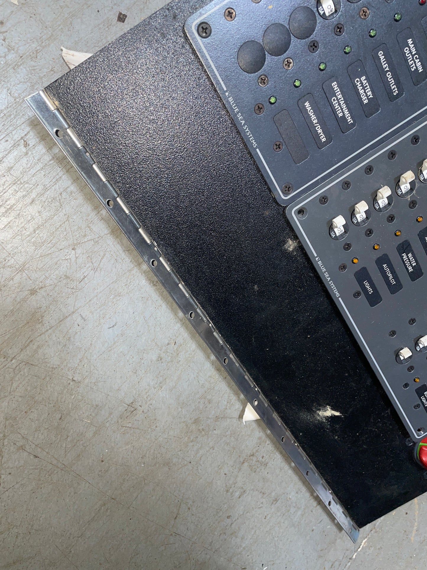Blue Sea Systems AC & DC Panel With Battery Disconnect Switches