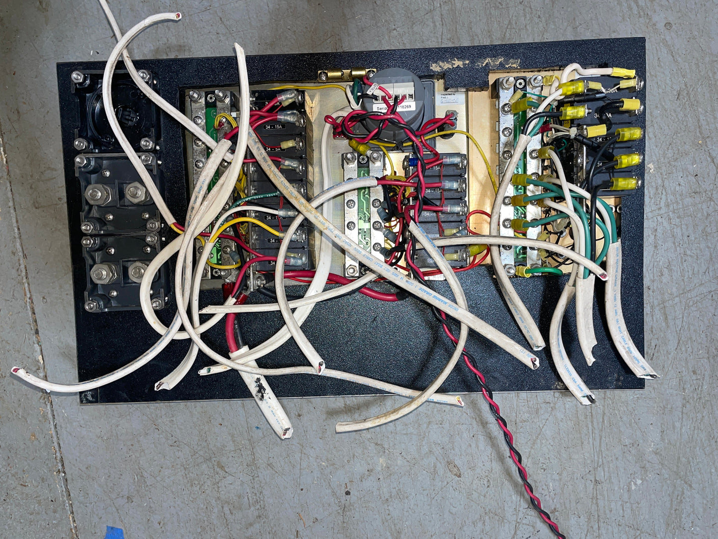 Blue Sea Systems AC & DC Panel With Battery Disconnect Switches