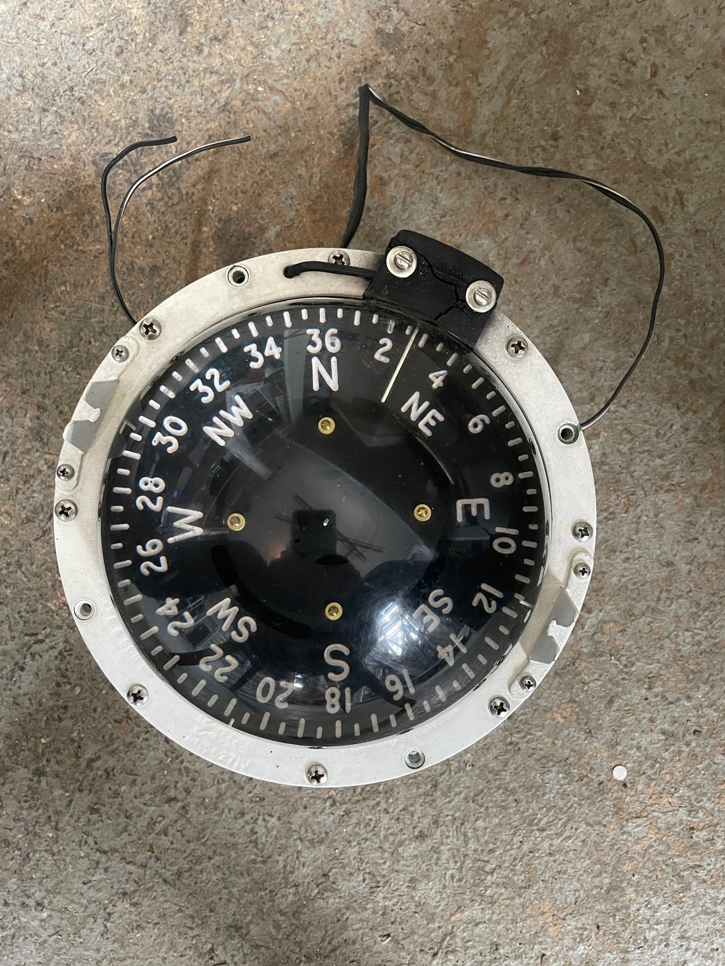 Sestral Henry Browne & Sons Barking & London 7" Diameter Compass