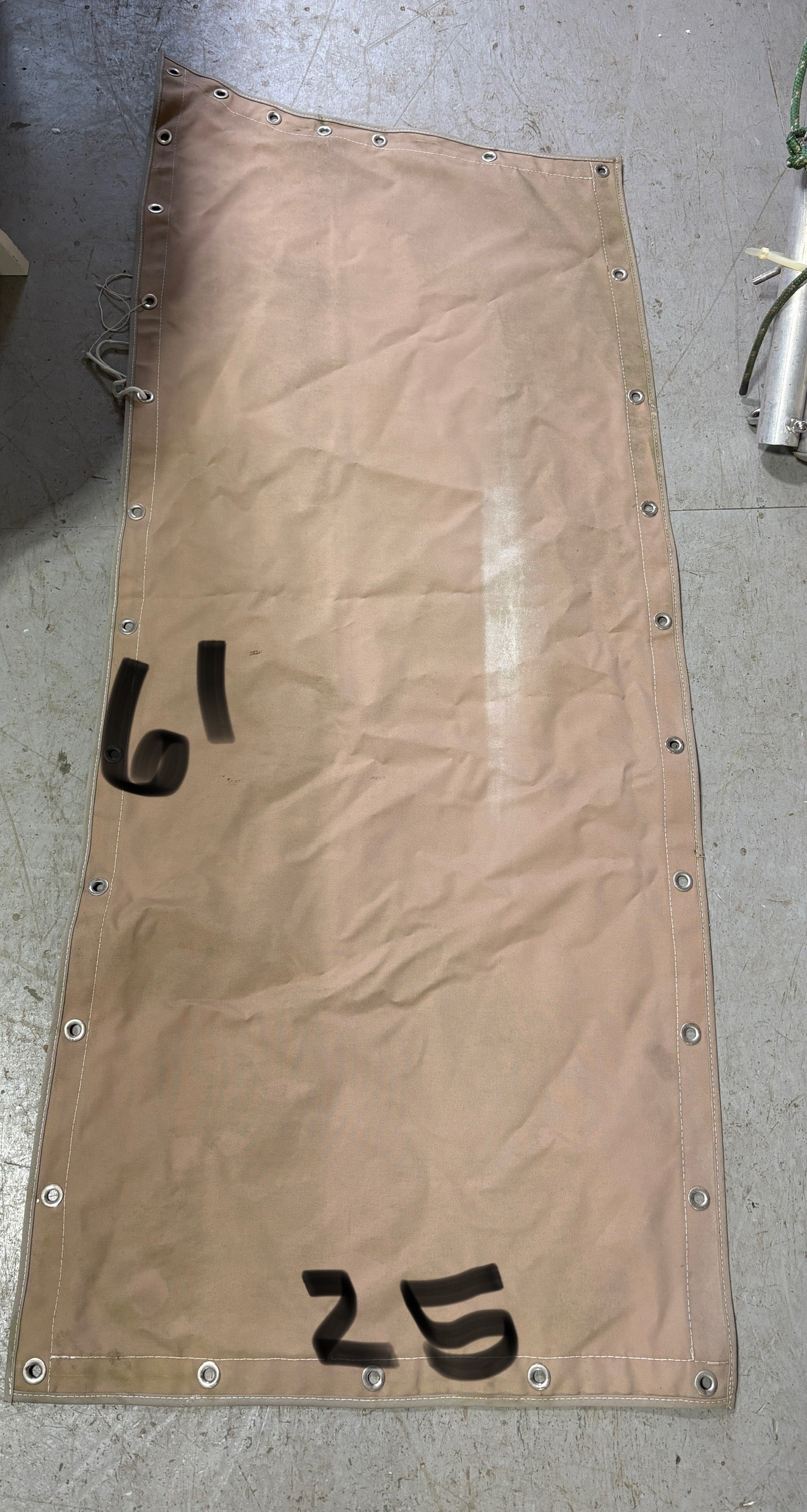 Tan Canvas Lot from Rafiki 35 (6 Pieces total)