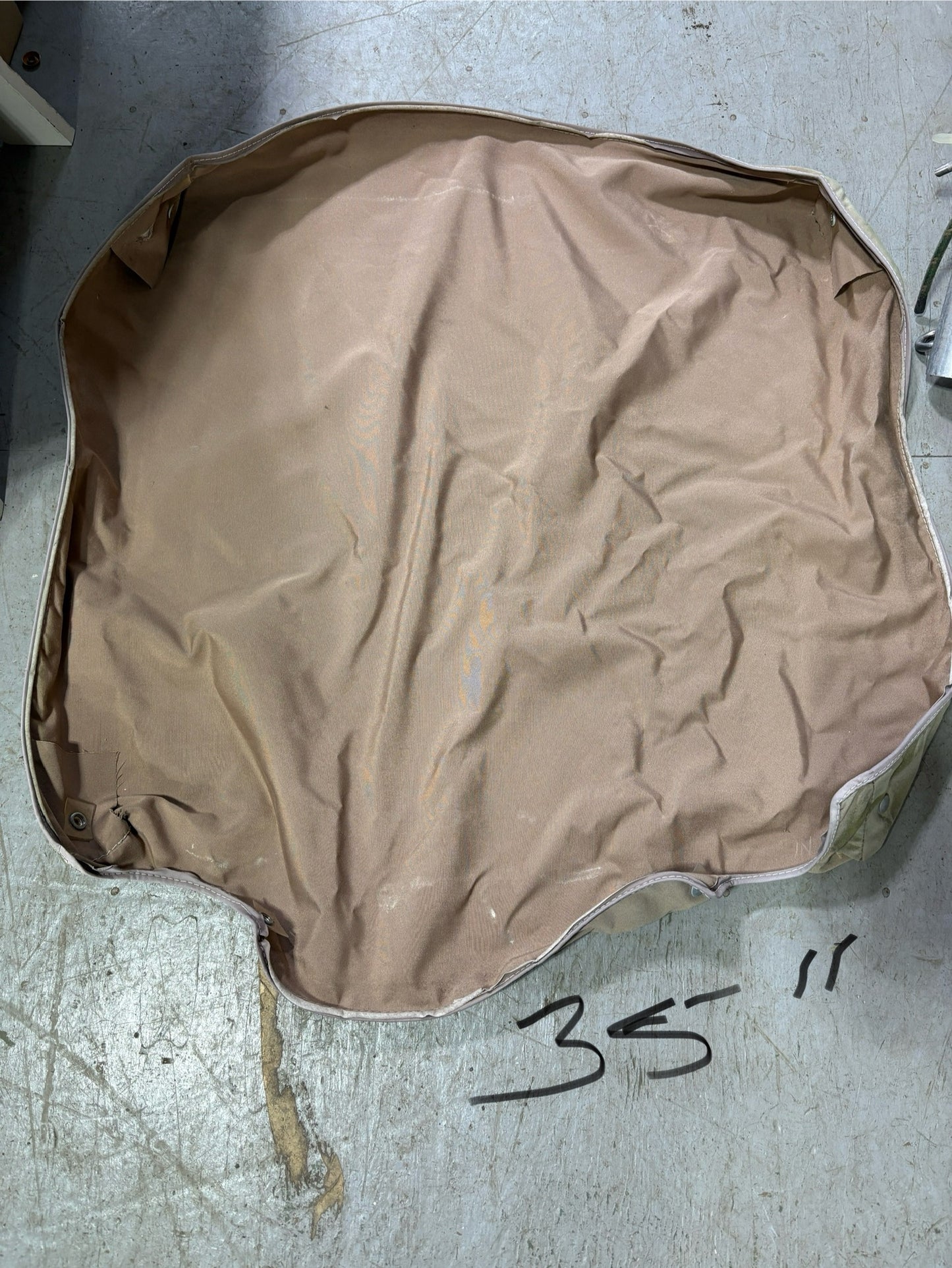 Tan Canvas Lot from Rafiki 35 (6 Pieces total)