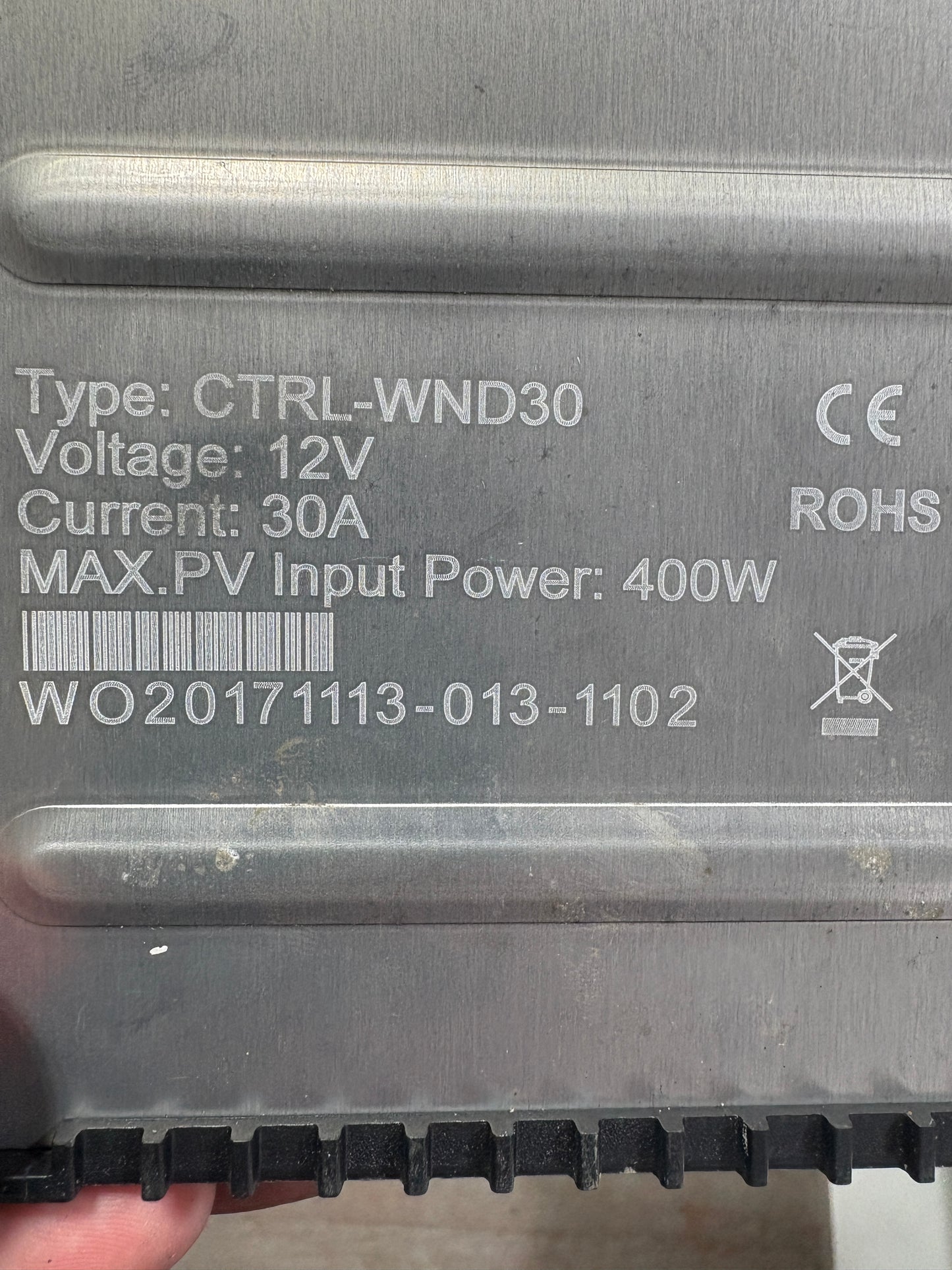 Wanderer Solar Charge Controller CTRL-WND30