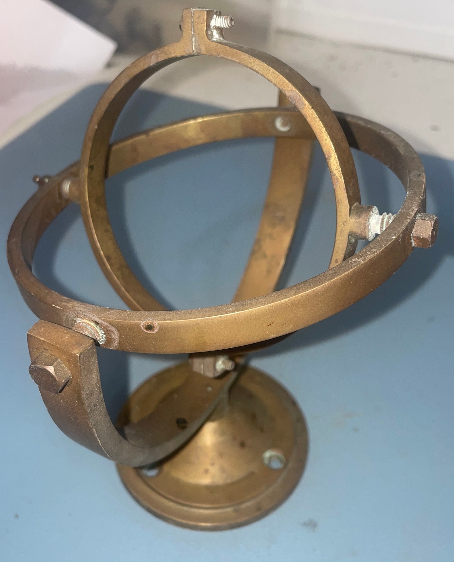 Brass Gimbal ONLY - For 3 1/8" Diameter Lamp