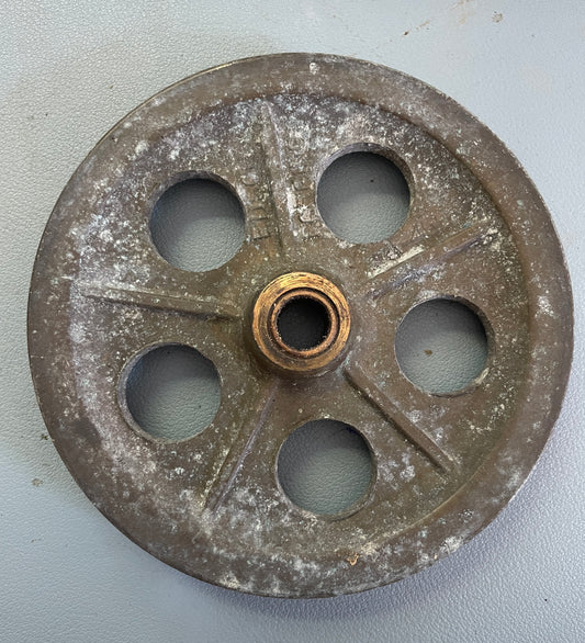 Single 4" Edson Pulley - 1/4" Wire