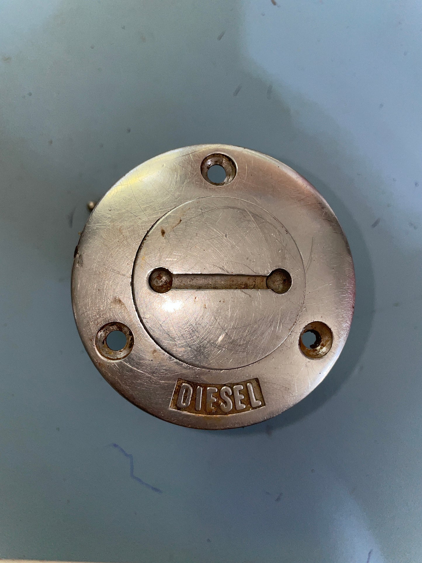 Stainless Steel Diesel Deck Plug - 1 1/2" Diameter