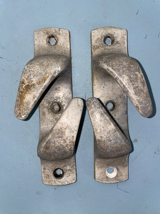 PAIR 7" Aluminum Chock Cleats
