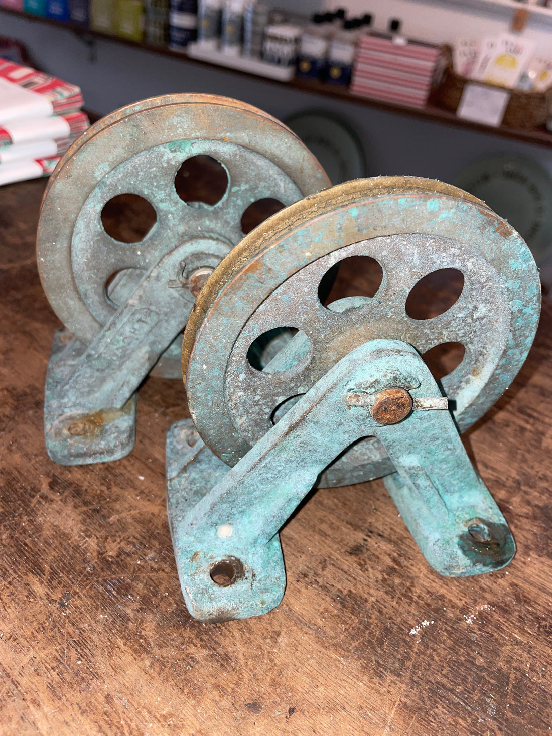 Pair Of yacht Specialties Figure 4004 Pulley Sailboat Parts
