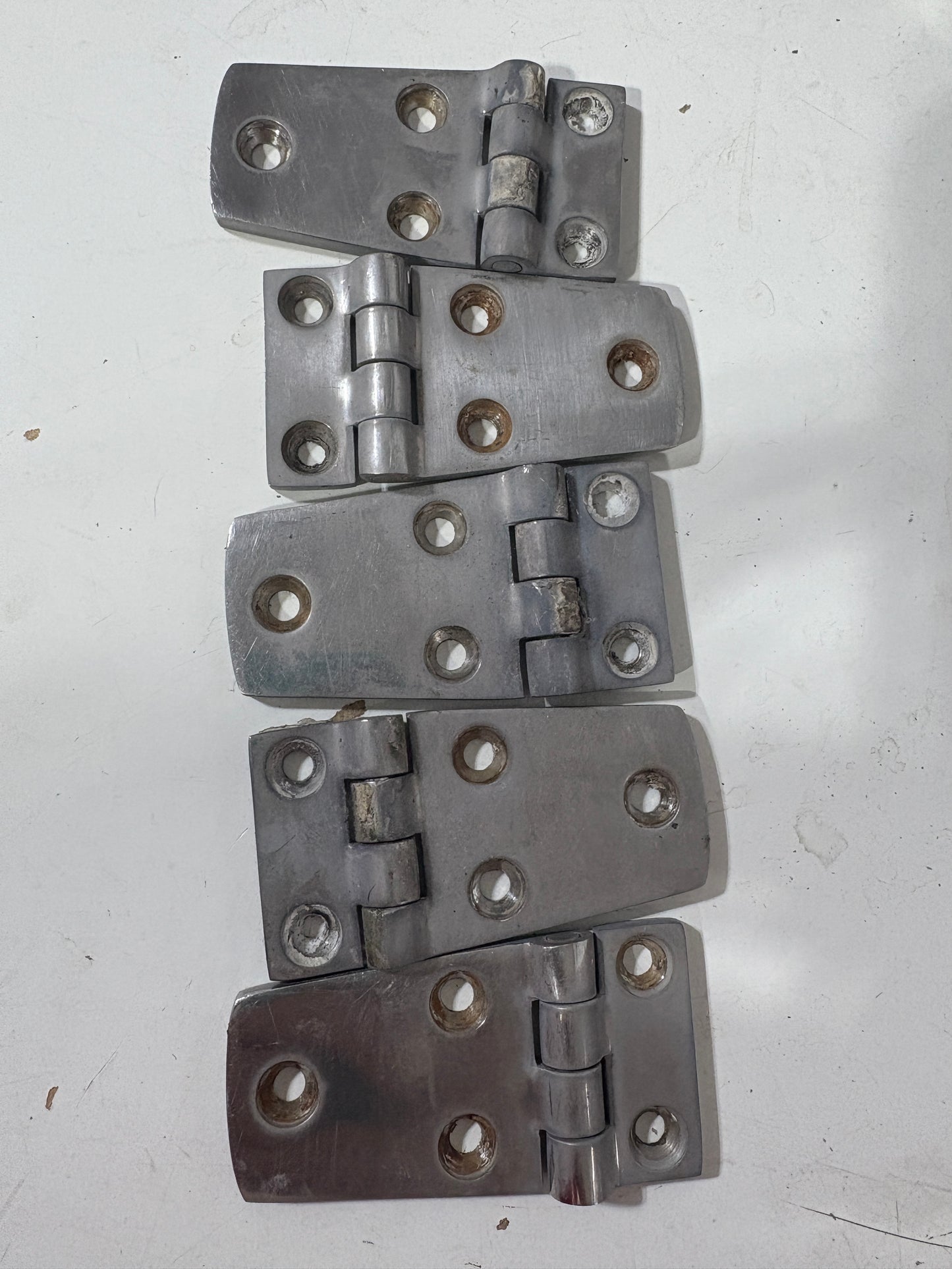 Stainless Steel Hinges lot of 5