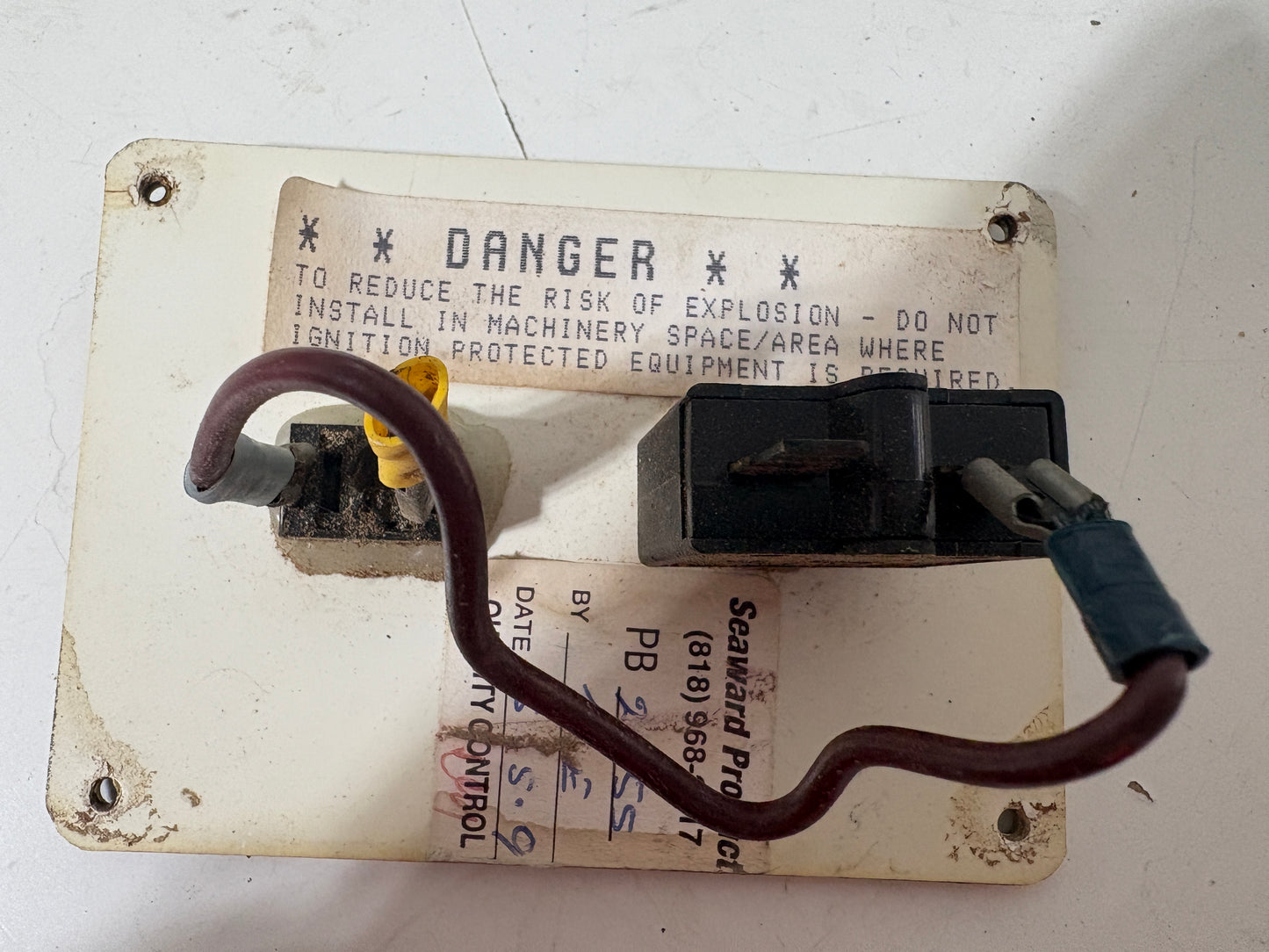 Seaward Propane Control