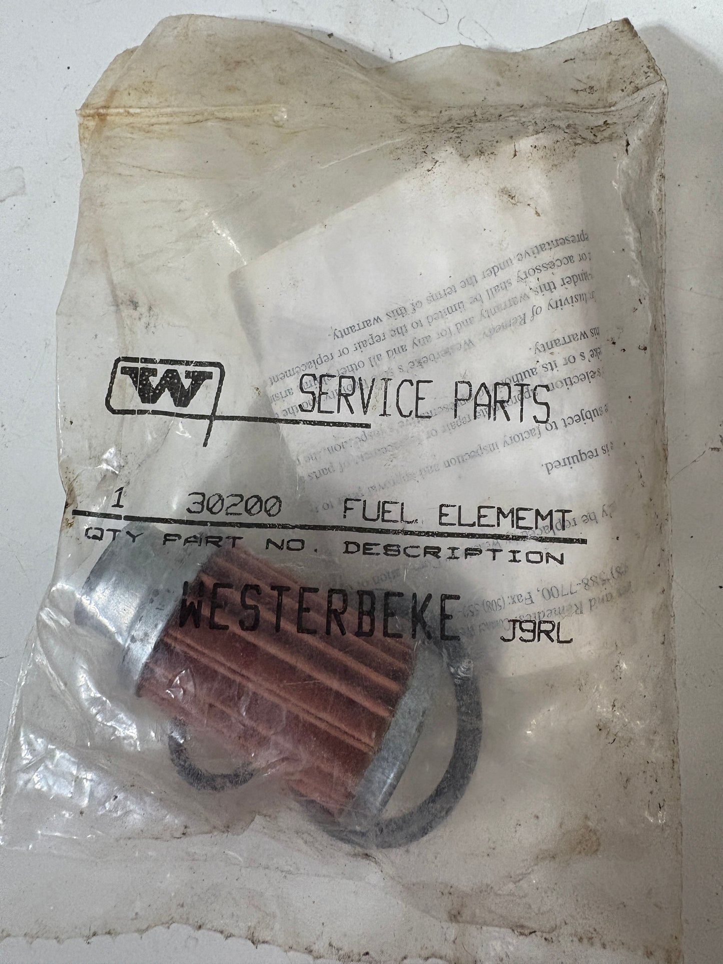 Westerbeke Fuel Element NEW