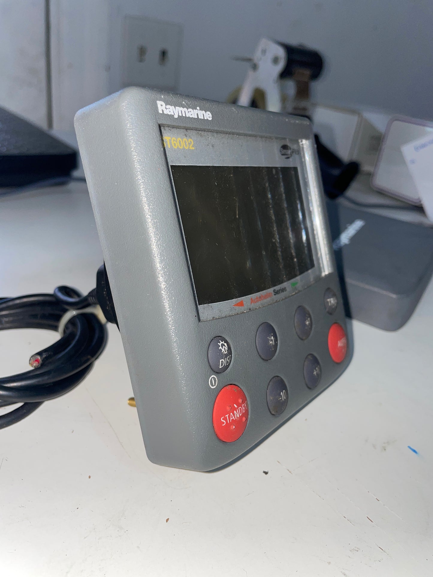 Raymarine ST6002 SmartPilot Instrument - With Wire