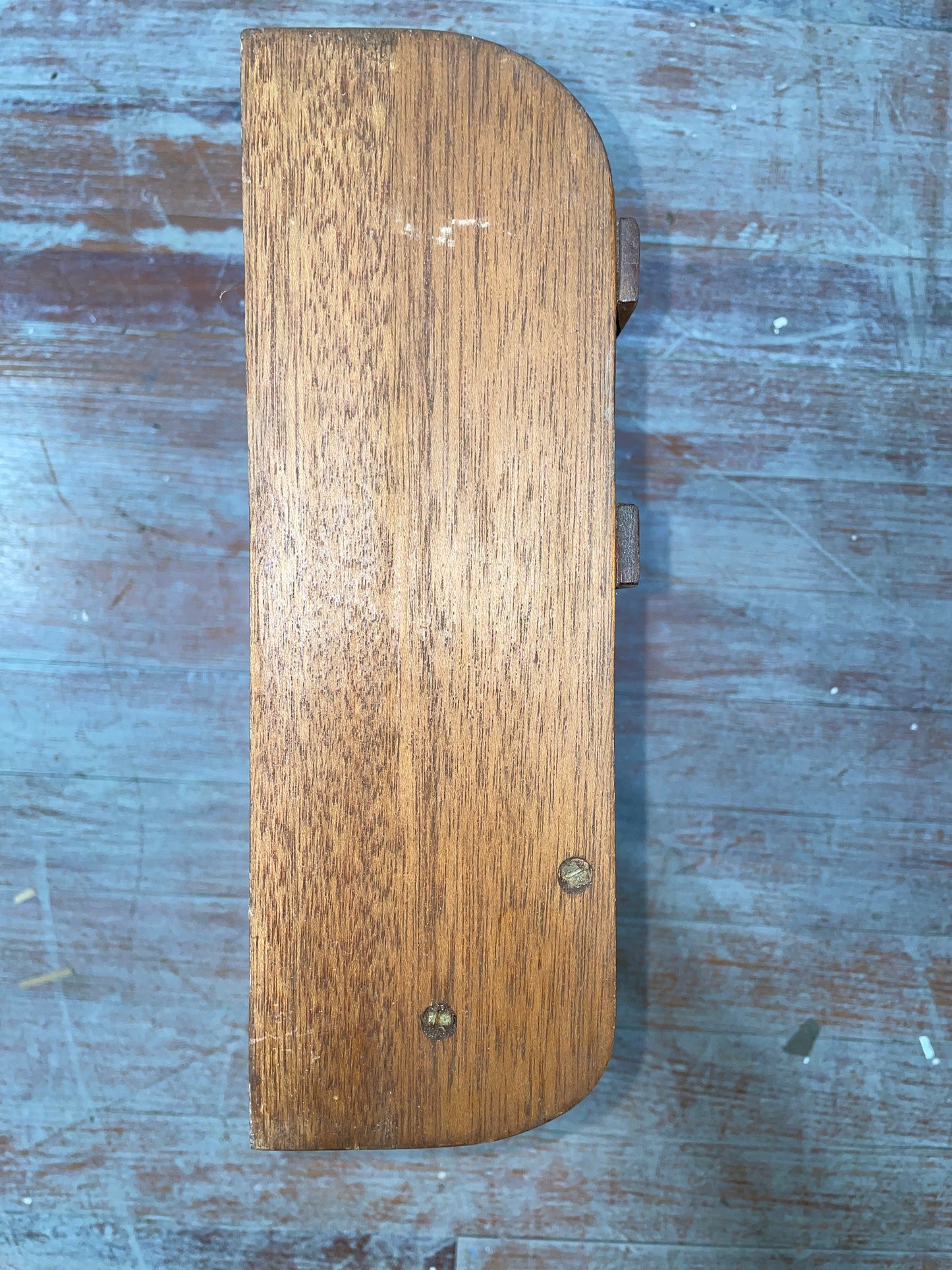 Teak Wall Organizer -18" Long x 4" Wide x 12" Tall