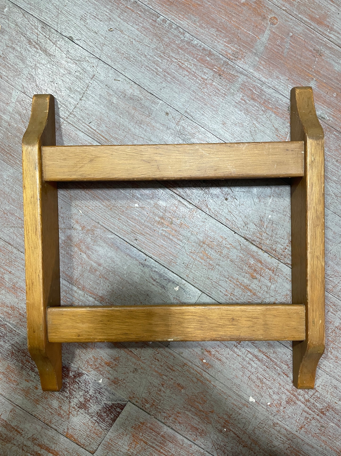 Small Magazine Rack - 12 3/4" Long x 2" Deep x 14" Tall